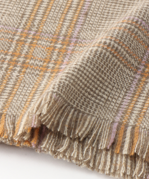 FRAMeWORK（フレームワーク） マフラー 「THROW/スロー」MIX GLEN