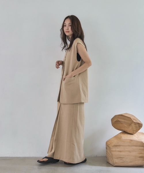 feepur（フェピュール） タンクトップ ノースリーブ メッシュタンク