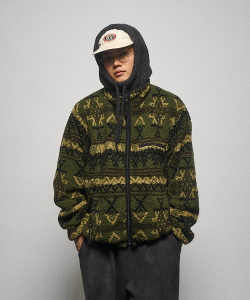 THE BOLDMAN ブルゾン アウター reversible boa blouson