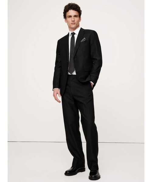 スラックス シグネチャー ホップサック スーツパンツ メンズ