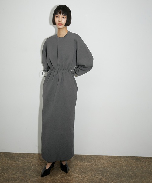 ADAM ET ROPE'（アダムエロペ） ワンピース フォルムニットワンピース