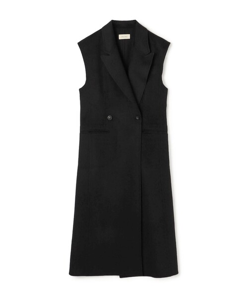 DES PRES（デプレ） ベスト ジレ ライトダブルフェイスシャギー