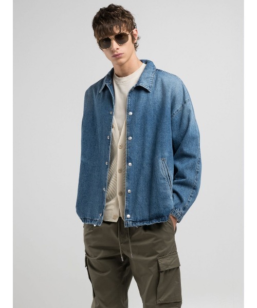 REPLAY（リプレイ） デニムジャケット gジャン 9Z1 ECO PLUS ミッド
