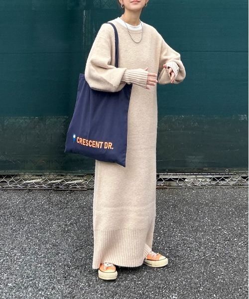 notch. ワンピース 「 notch. by KR 」ボリュームスリーブニット