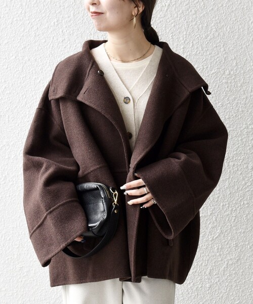 SHIPS any コート アウター 「WEB限定」SHIPS any: リバー スタンド