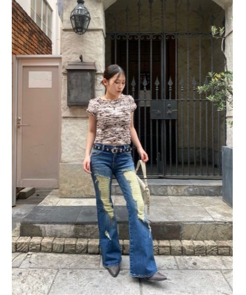 LAGUA GEM（ラグアジェム） ジーンズ デニム デニムパンツ LOW WAIST