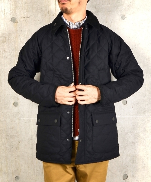 Barbour（バブアー） ステンカラーコート Barbour: 別注 キルティング