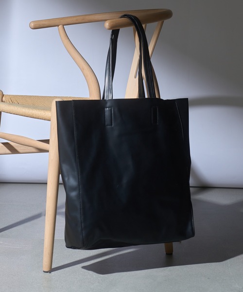 SETUP7（セットアップセブン） トートバッグ 「SETUP7」PUレザーラージ