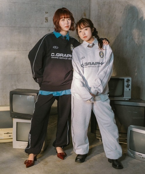 codegraphy（コードグラフィー） トレーナー スウェット 「SET UP対応