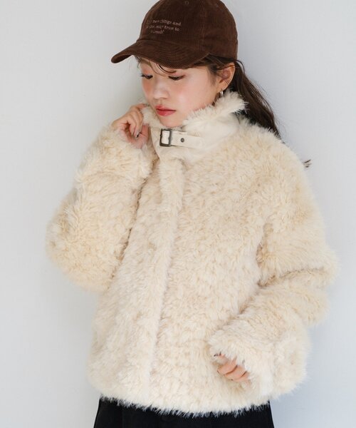 Kastane（カスタネ） コート アウター カールミドルファーコート