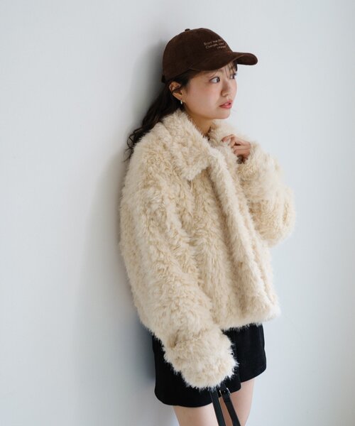 Kastane（カスタネ） コート アウター カールミドルファーコート