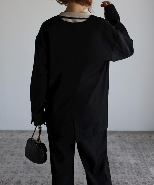 Bonjour Sagan（ボンジュールサガン） トップス ディープVネック