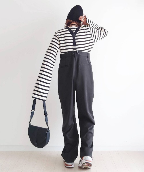 notch. サロペット オーバーオール 「notch.by yui」サスペンダーツキ
