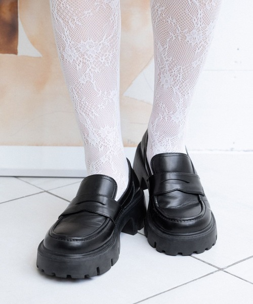 RAGEBLUE（レイジブルー） ローファー 抗菌・防臭/トラックソール厚底