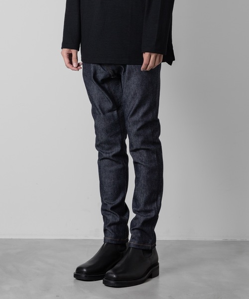 ATO（アトウ） ジーンズ STRETCH DENIM SARROUEL PANTS メンズ