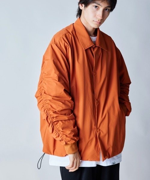 rehacer（レアセル） ブルゾン アウター : Wide Curve Coach Jacket