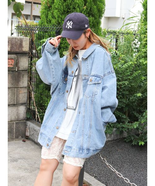 Ungrid（アングリッド） デニムジャケット gジャン ビッグシルエット