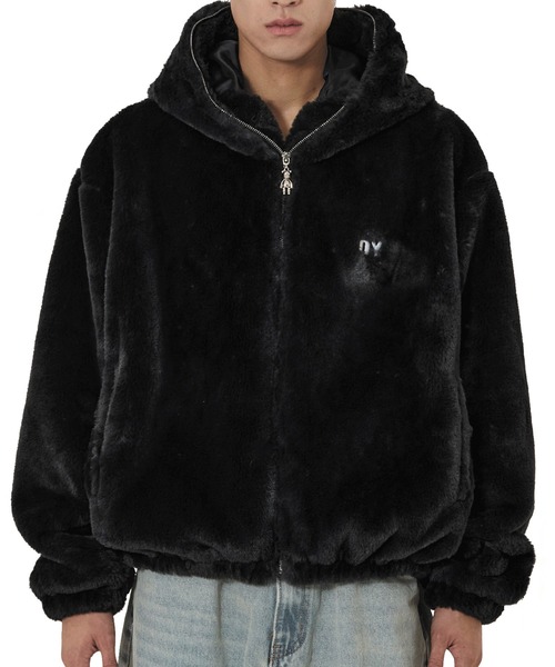 OY（オーワイ） コート アウター 「OY/オーワイ」DOLLY FUR HOODIE