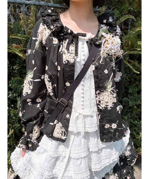 PINK HOUSE（ピンクハウス） フリル使いティアードタブリエ : ZOZOTOWN