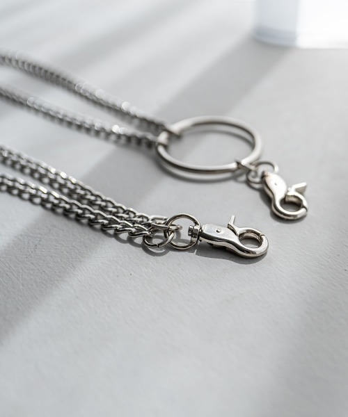 Shoowtime（ショウタイム） ウォレットチェーン 2連シルバーリング