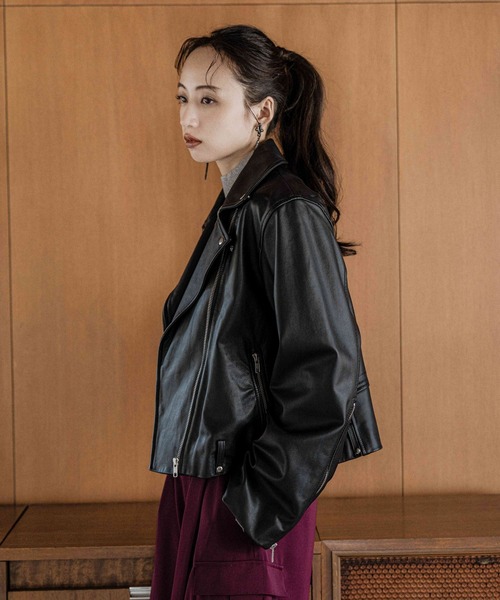 HARE（ハレ） レザージャケット ライダース レザーWライダース(HARE