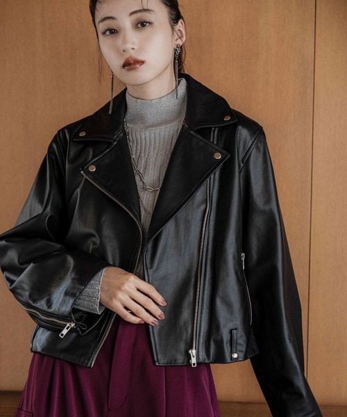 HARE（ハレ） レザージャケット ライダース レザーWライダース(HARE