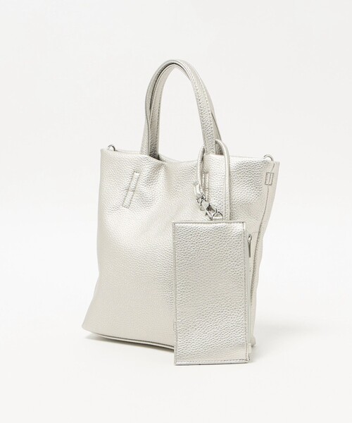 A DAY IN THE LIFE トートバッグ レザーライク 2WAY ミニトート