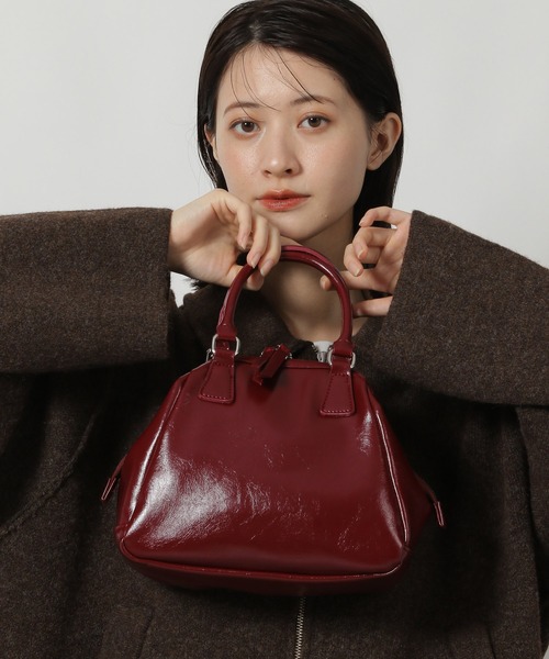 LAKOLE（ラコレ） ショルダーバッグ バッグ がま口風ミニ2WAY