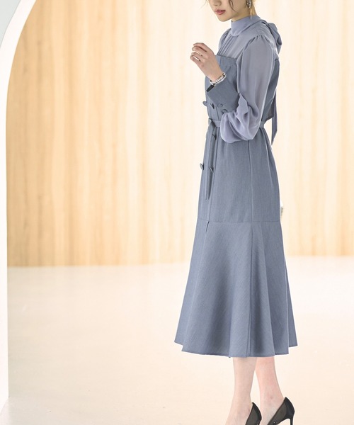 RUIRUE BOUTIQUE（ルイルエブティック） ワンピース ハイネックリボン