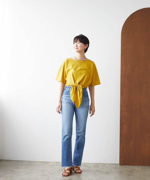 YANUK（ヤヌーク） ジーンズ デニム デニムパンツ セミフレア