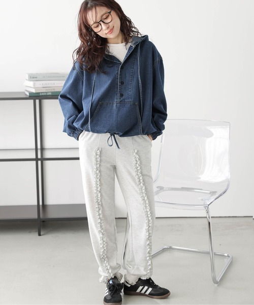 パーカー アノラック デニムパーカー レディース : ZOZOTOWN Yahoo!店