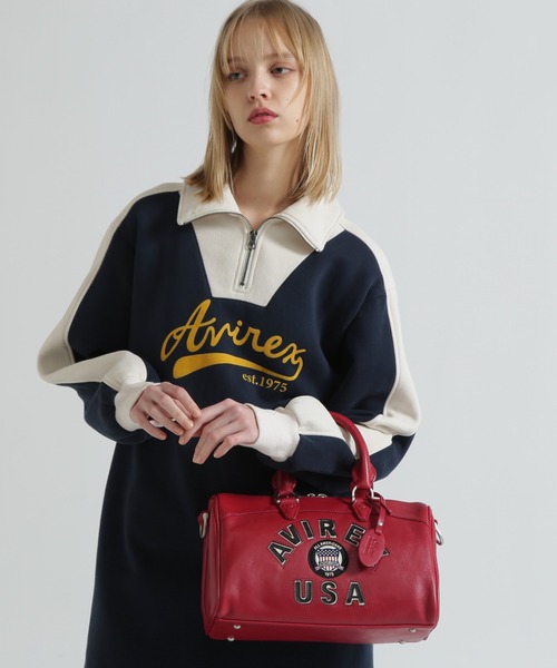 AVIREX（アヴィレックス） ボストンバッグ VARSITY MINI DUFFLE BAG