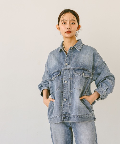 GLOBAL WORK（グローバルワーク） デニムジャケット gジャン GOOD