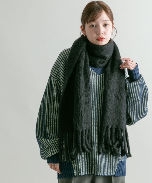 KBF（ケービーエフ） マフラー ストール ビッグフリンジマフラー