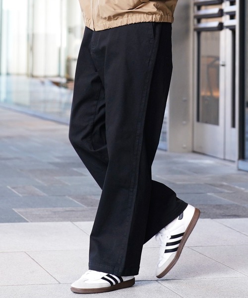 JIGGYS SHOP（ジギーズショップ） チノパン ストレッチ ワイド