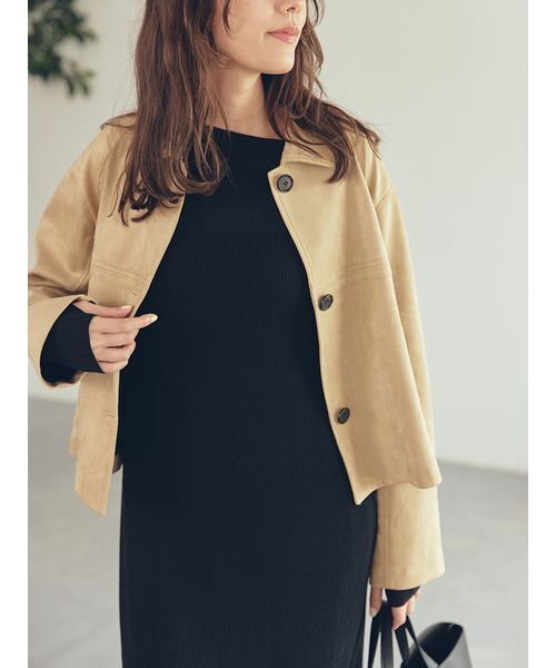 Mila Owen（ミラオーウェン） ブルゾン アウター ショート丈ステン