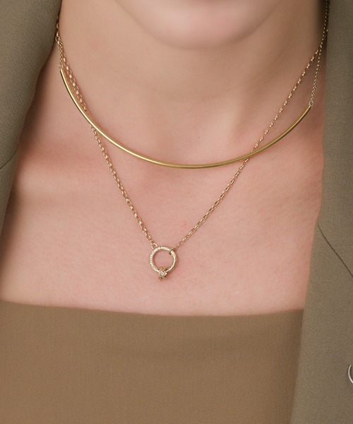 agete（アガット） チャーム K10ネックレスチャーム レディース