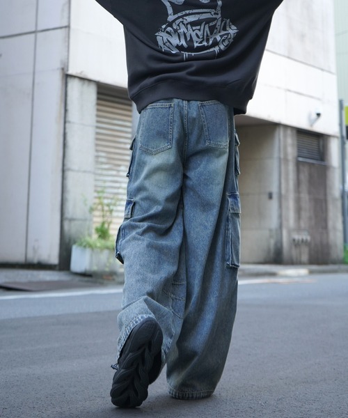 00s y2k パラシュート テクノ ボンテージ カーゴパンツ マルチポケット