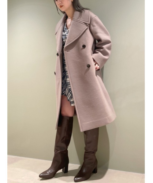 SNIDEL（スナイデル） チェスターコート 0 ネイビー レディース