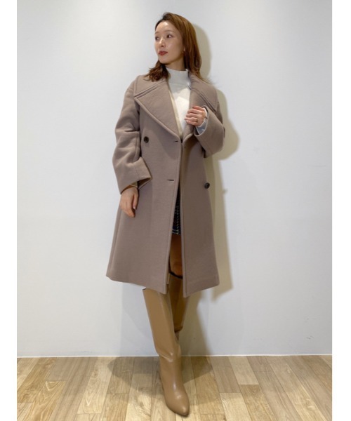 SNIDEL（スナイデル） チェスターコート 0 ネイビー レディース