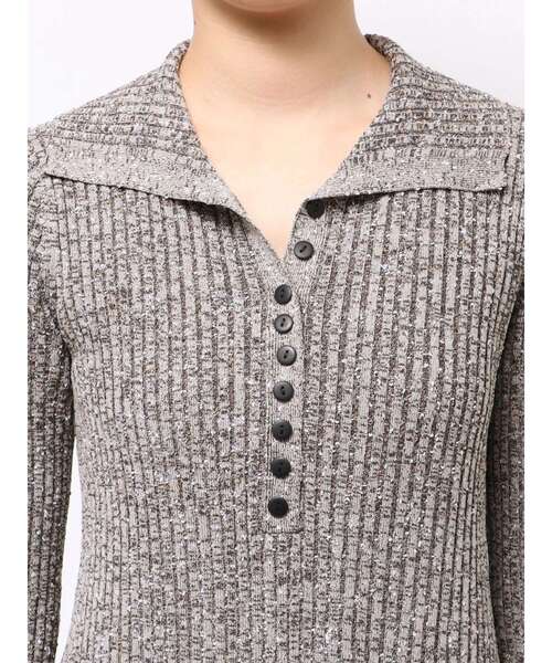 LAGUNAMOON（ラグナムーン） ワンピース レーススリーブネップ