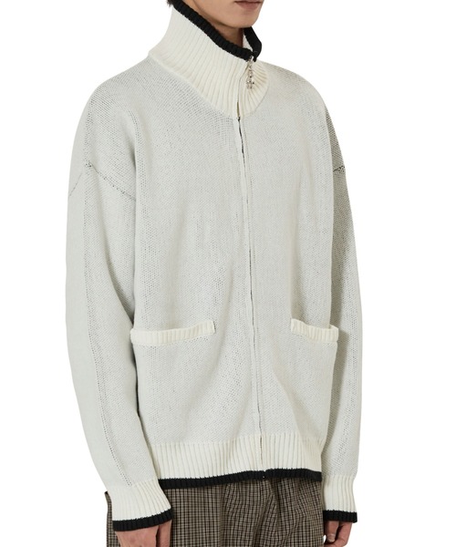 OY（オーワイ） ニット セーター 「OY/オーワイ」DOLLY KNIT ZIP UP