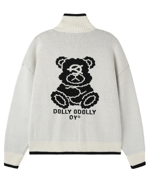 OY（オーワイ） ニット セーター 「OY/オーワイ」DOLLY KNIT ZIP UP