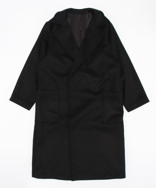 Lui's（ルイス） チェスターコート SMALL ブラック メンズ : ZOZOTOWN