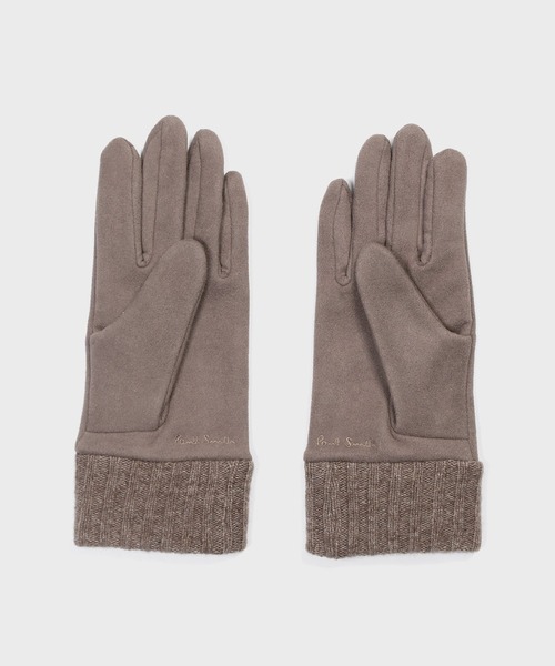 Paul Smith（ポール・スミス） 手袋 アーティストストライプリブ
