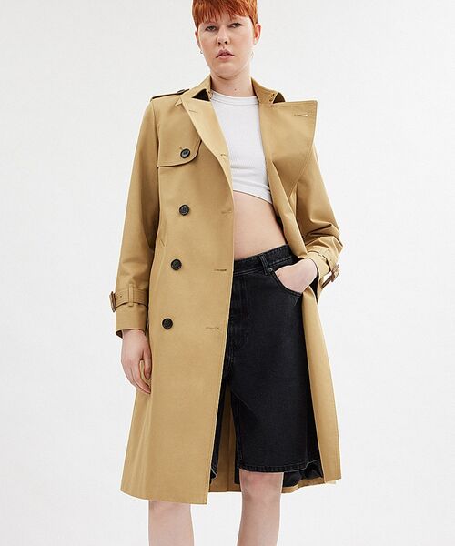 COACH（コーチ） トレンチコート コート トレンチ コート レディース