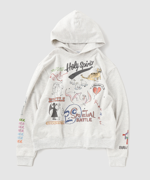 SOMEIT（サミット） パーカー W.O.G VINTAGE HOODIE メンズ レディース