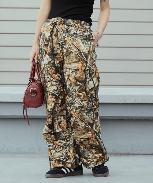 Champion（チャンピオン） チノパン LONG PANTS カモ柄 ロングパンツ