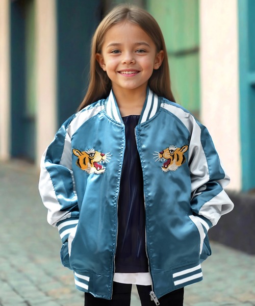 WESTSEA（ウエストシー） スカジャン アウター キッズ スカジャン 和柄