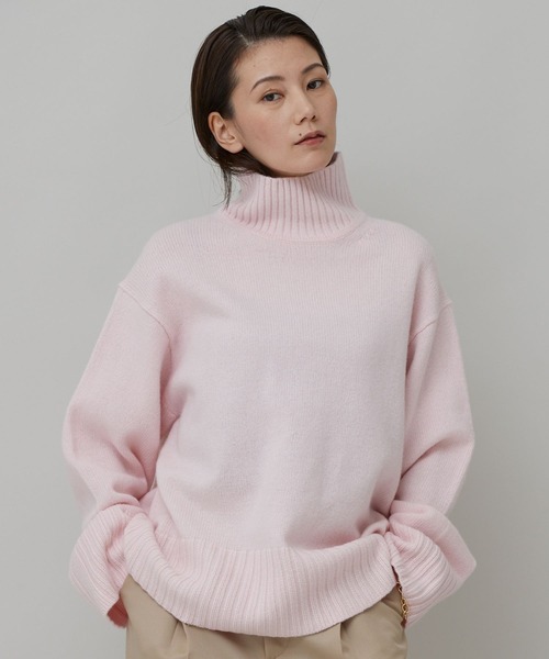 Curensology（カレンソロジー） 長袖ニット FREE ベビーピンク